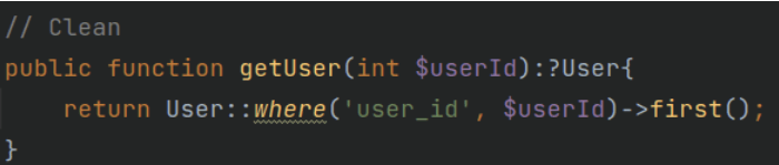 Clean Code example